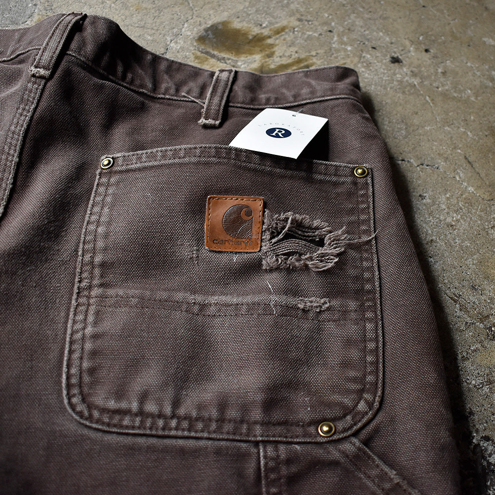 Carhartt ダメージ! ダブルニー ダック ペインターパンツ 240720H
