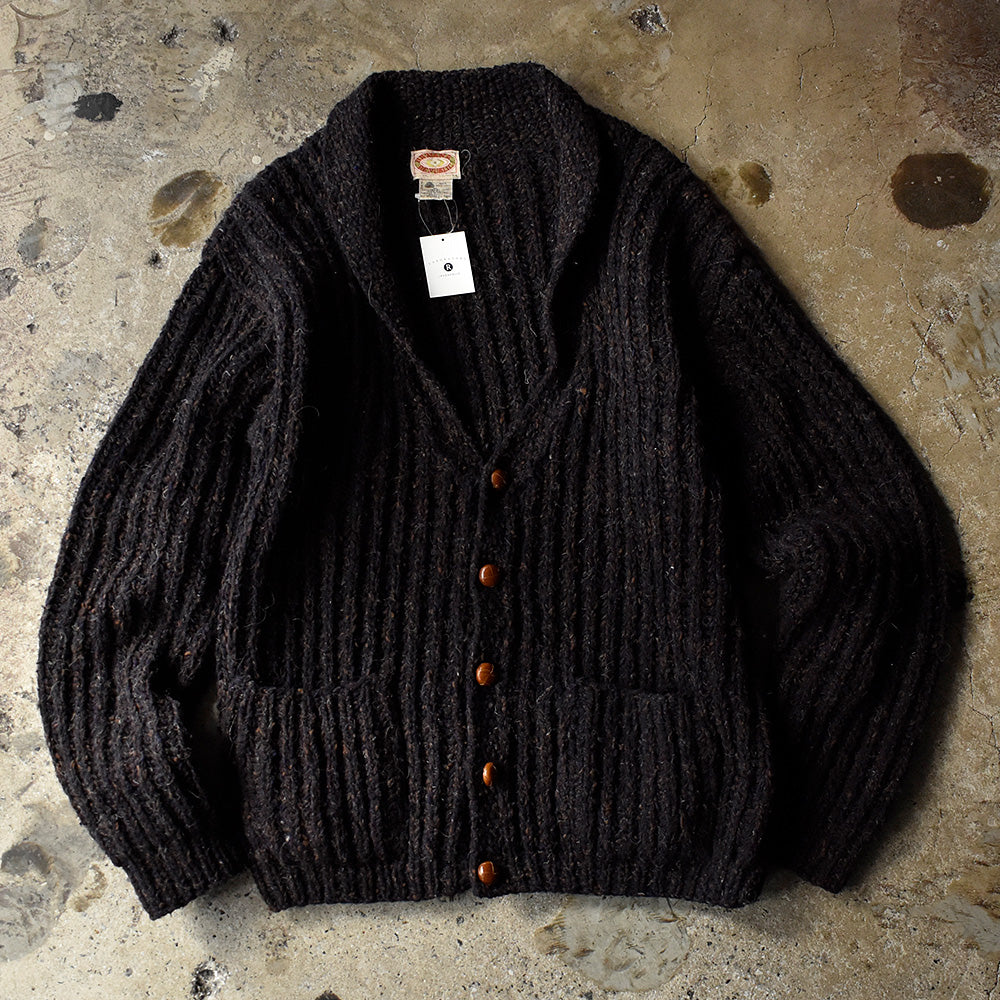 80's BANANA REPUBLIC ショールカラー ウールカーディガン 231104H