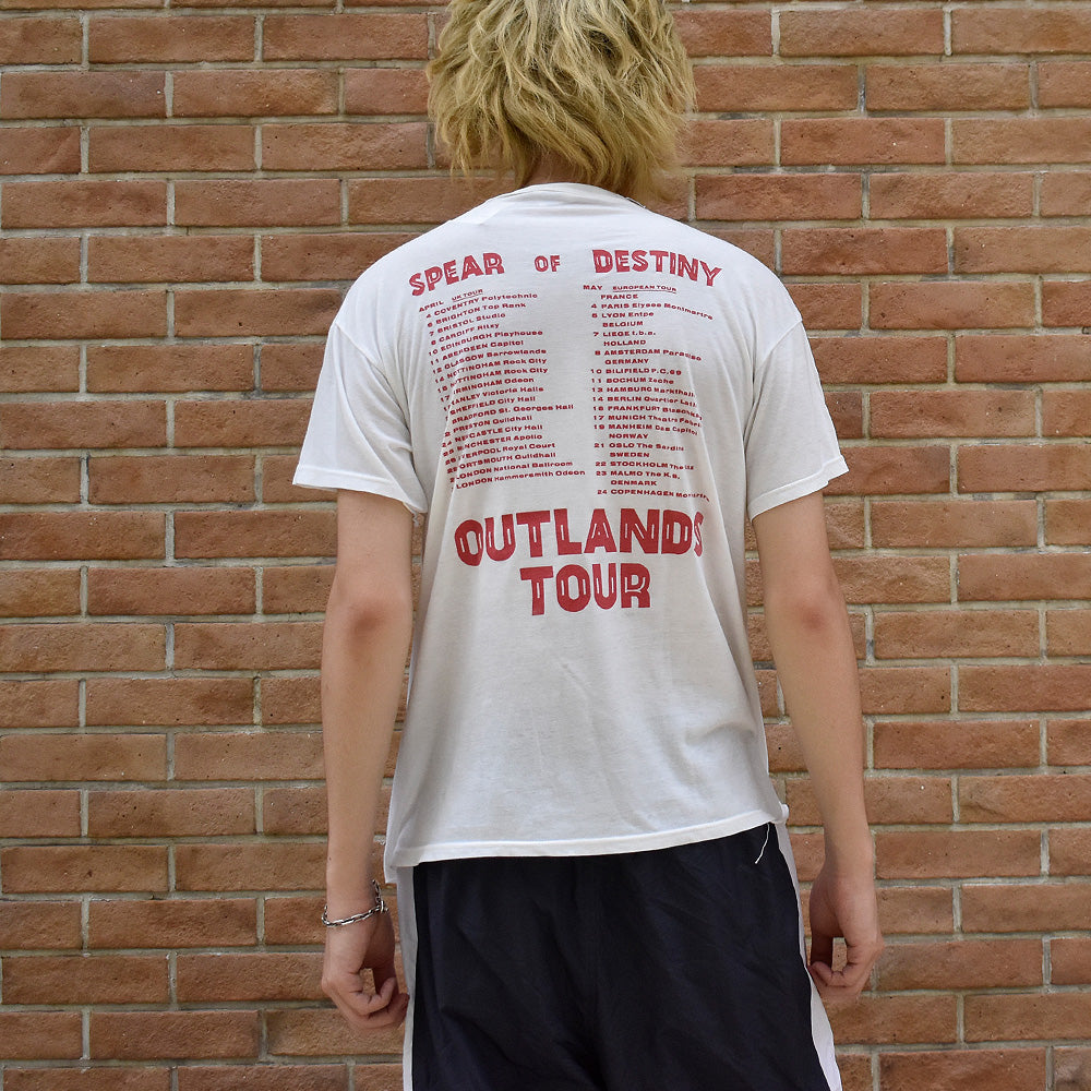 80's Spear Of Destiny “Outland“ Tour ロック Tシャツ 250712H