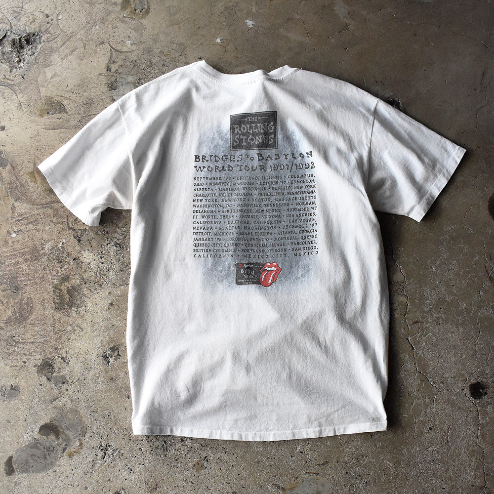 90’s The Rolling Stones “Bridges to Babylon” World Tour Tシャツ 250416H