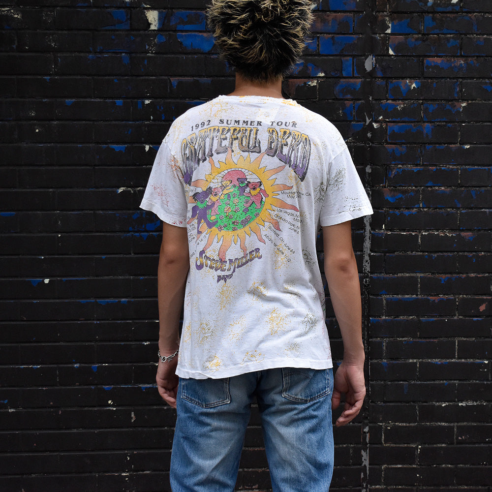 90's AOP! Grateful Dead “1992 Summer Tour” ロック Tシャツ 250824H
