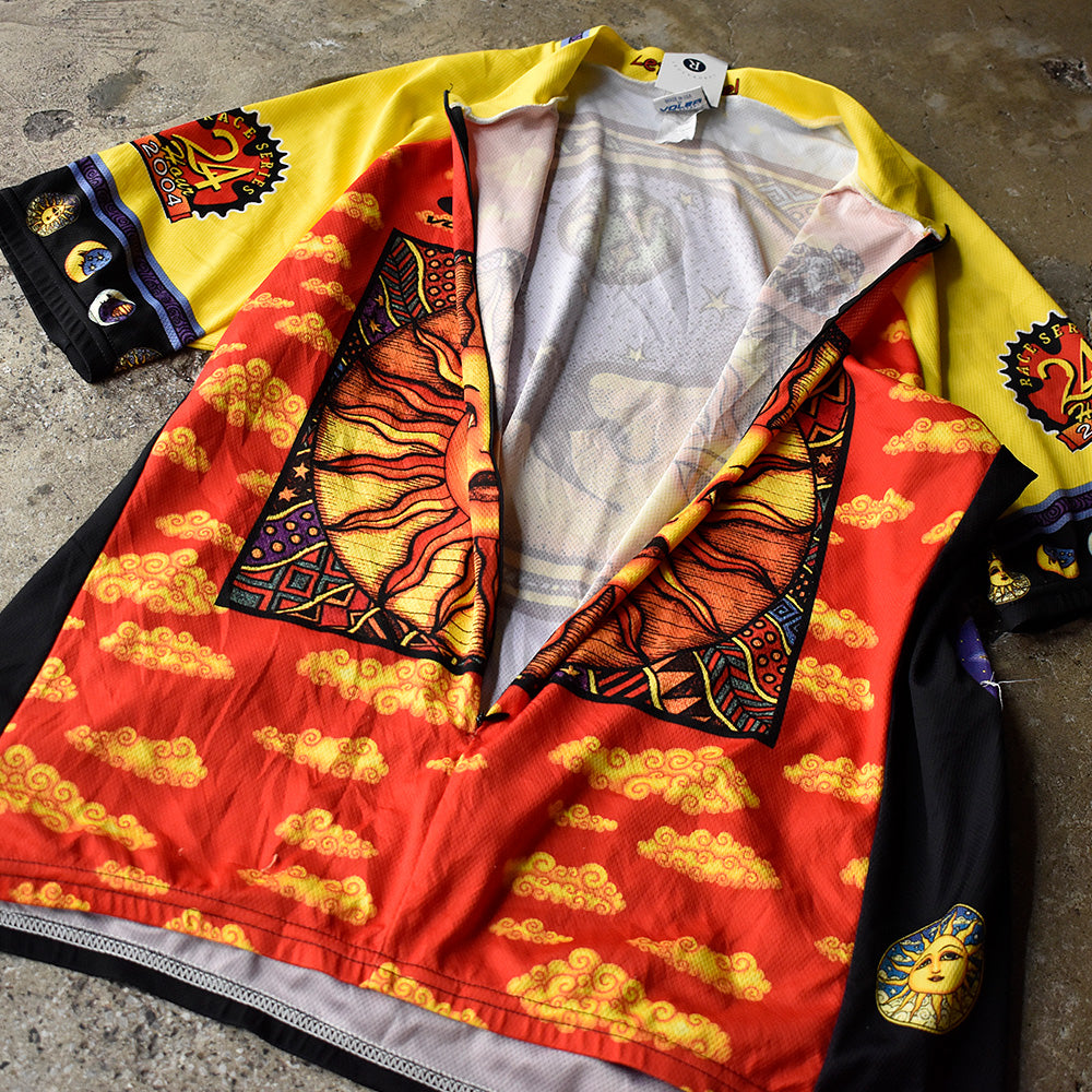 Y2K voler “Sun & Moon” サイクリングシャツ USA製 250518H