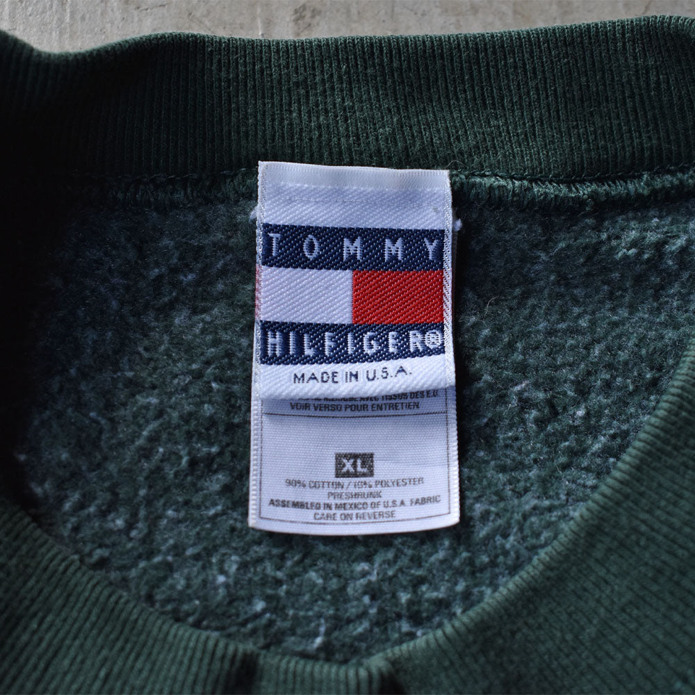 90’s ブートレグ TOMMY HILFIGER logo刺繍 スウェット 231021