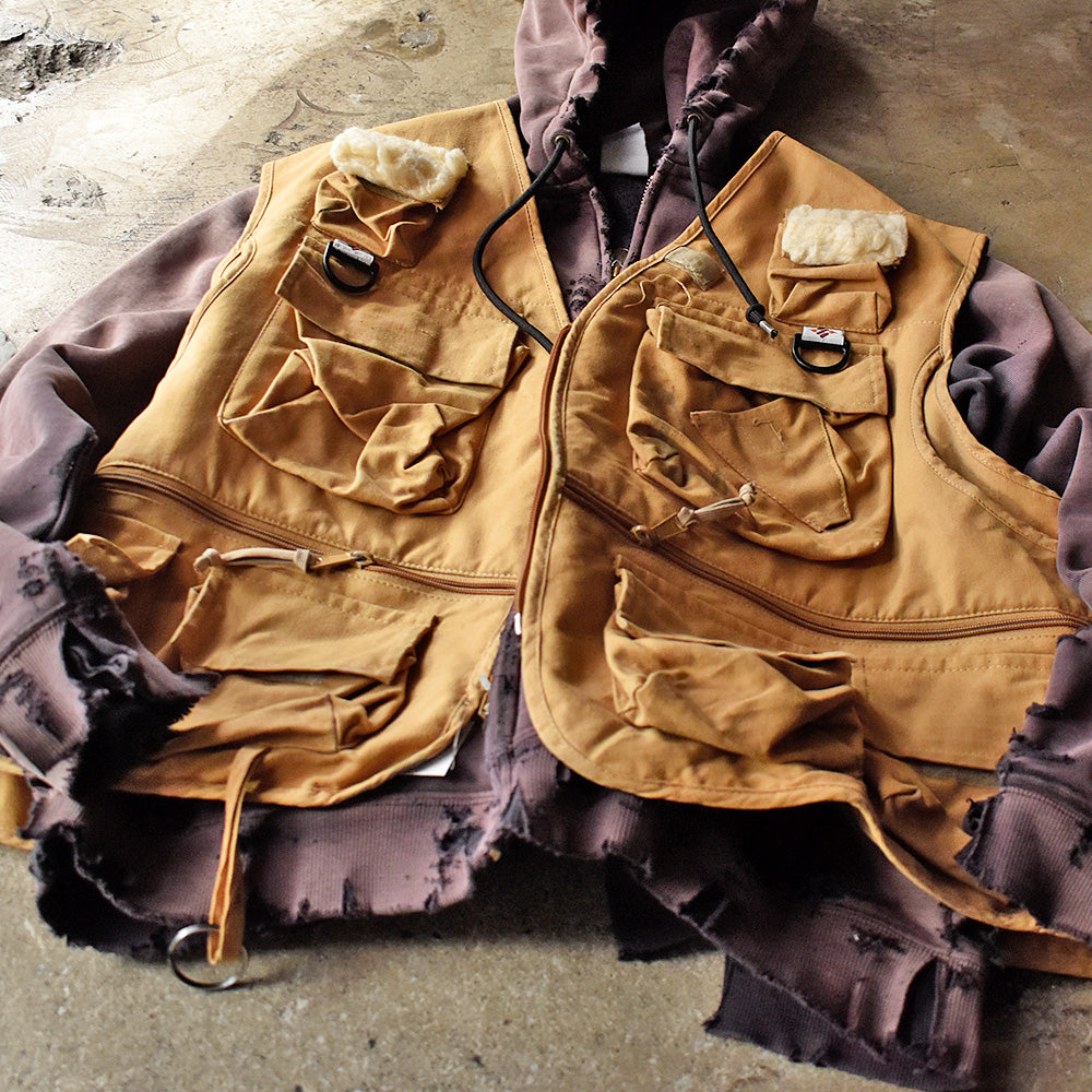 Carhartt ボロ! フルジップパーカー 240229H