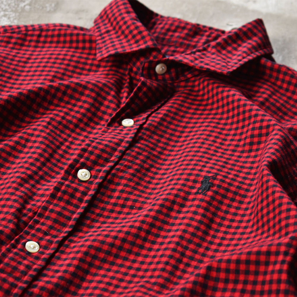 Ralph Lauren/ラルフ ローレン ブロックチェック ボタンダウンシャツ 230518