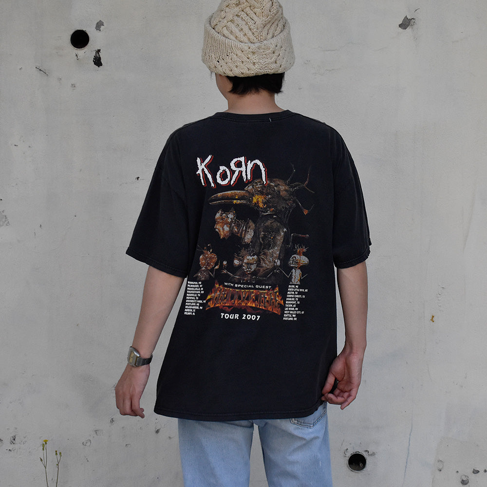 Y2K Korn “Bitch We Have a Problem Tour” ロック Tシャツ 250815H