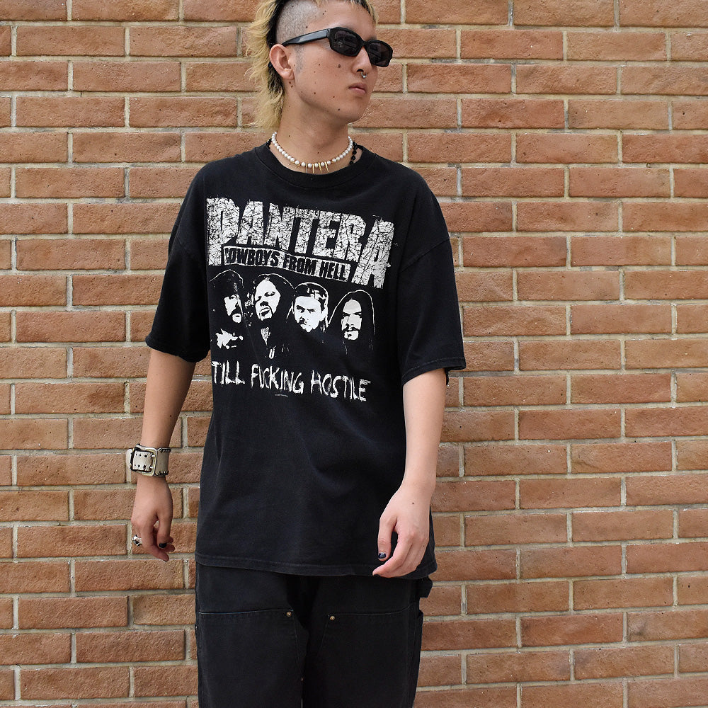 Y2K Pantera “Reinventing the Steel” Tour Tシャツ 240814H