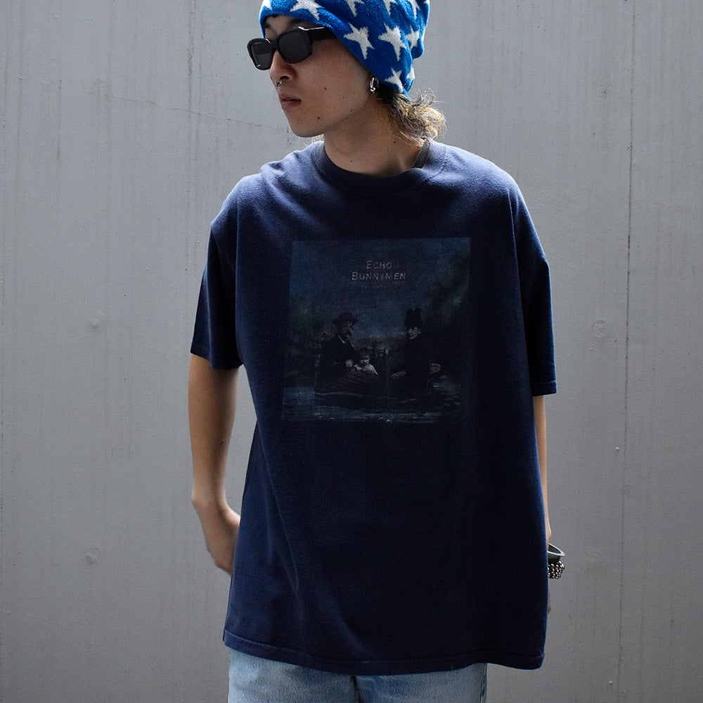 Y2K Echo&the Bunnymen “Flowers” Tour Tシャツ 231006HYY