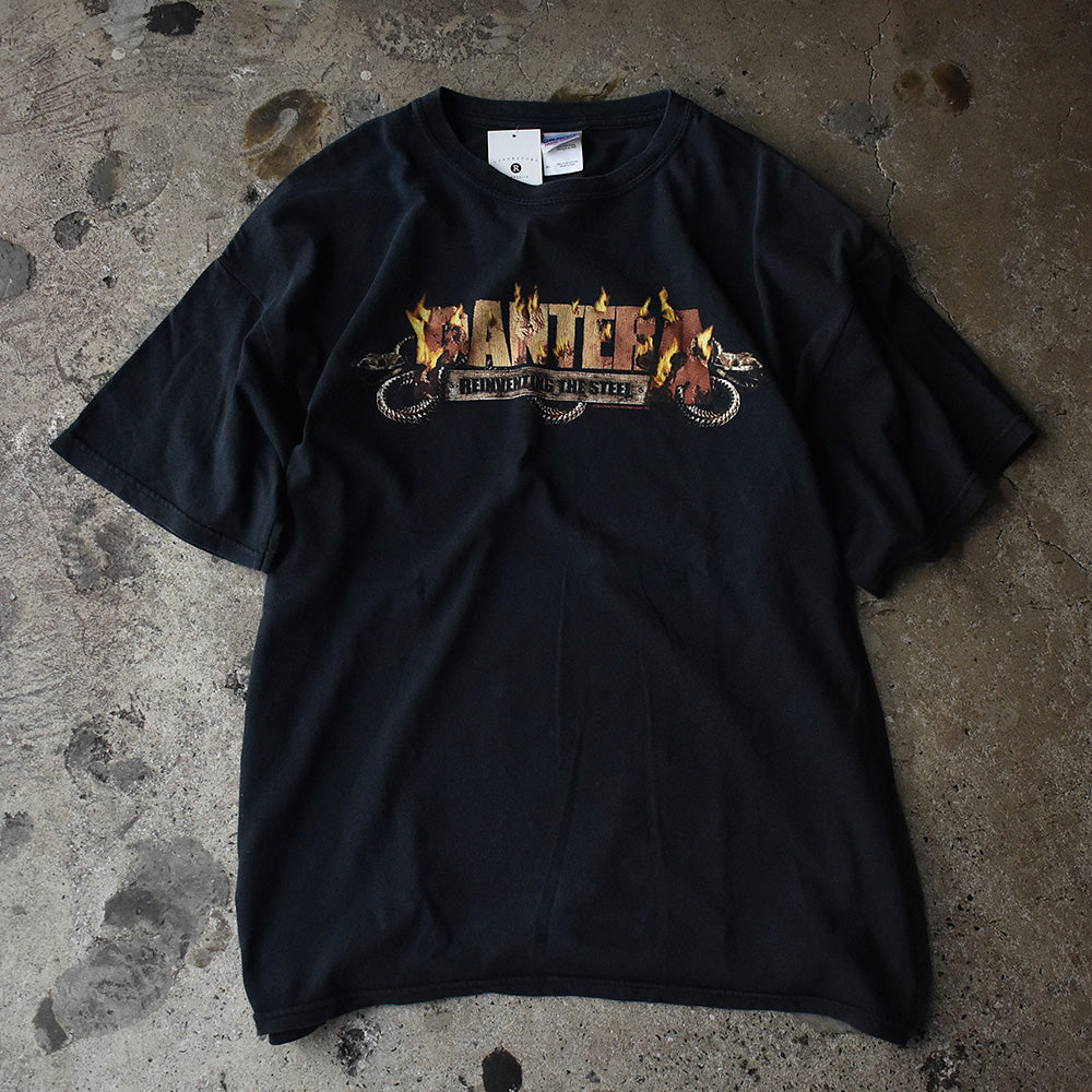 Y2K Pantera "Reinventing the Steel" Tシャツ 230626H