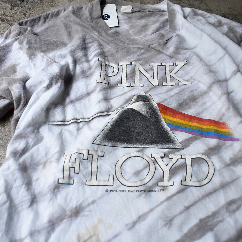 80's PINK FLOYD "The Dark Side of the Moon" タイダイTシャツ 240403H