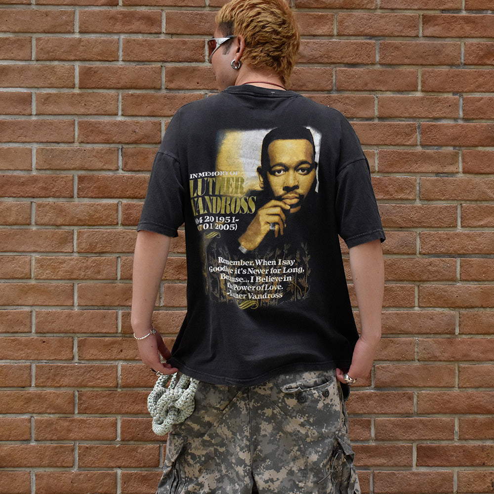 Y2K “Luther Vandross” メモリアルTシャツ 250608H