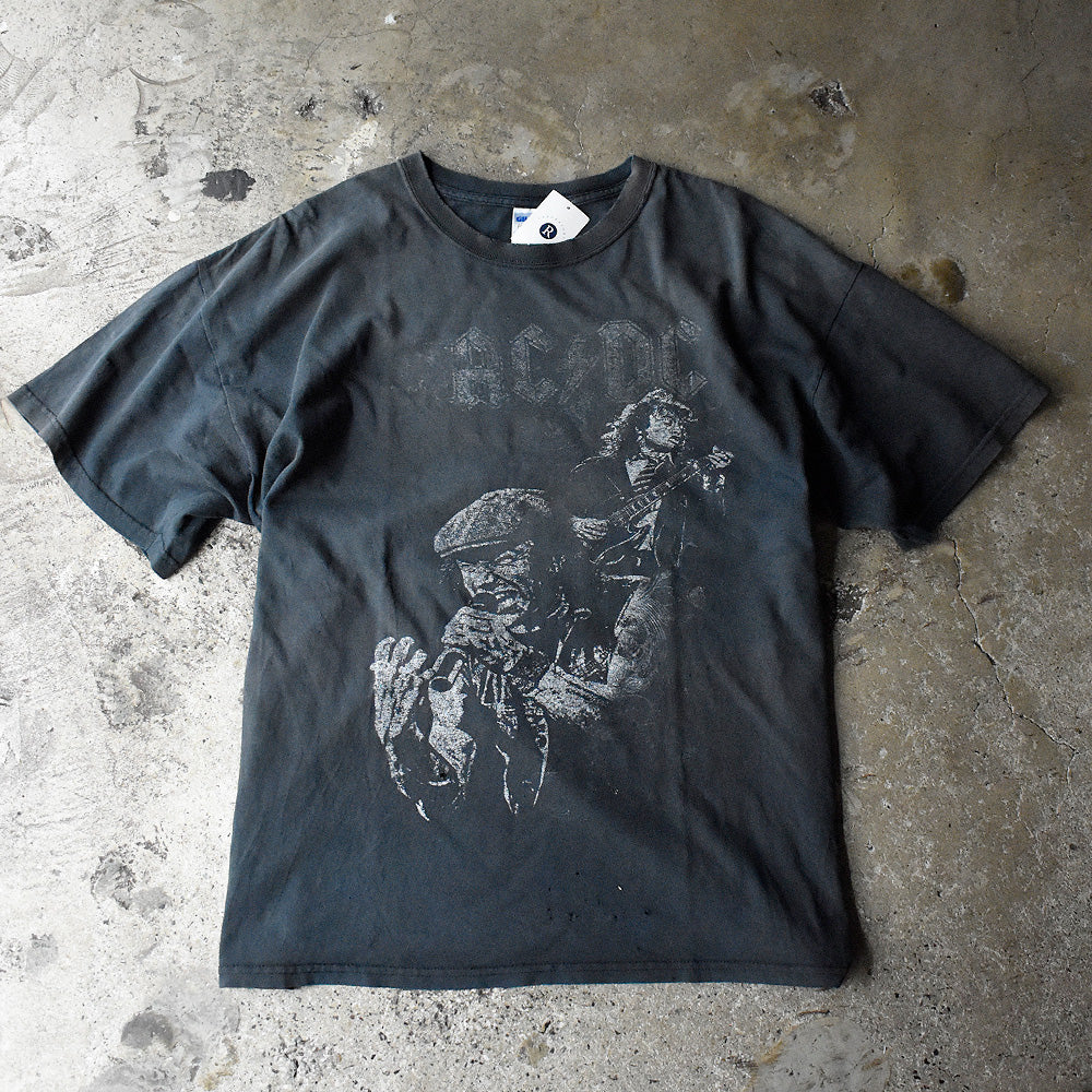 Y2K AC/DC フォト ロック Tシャツ 250716H