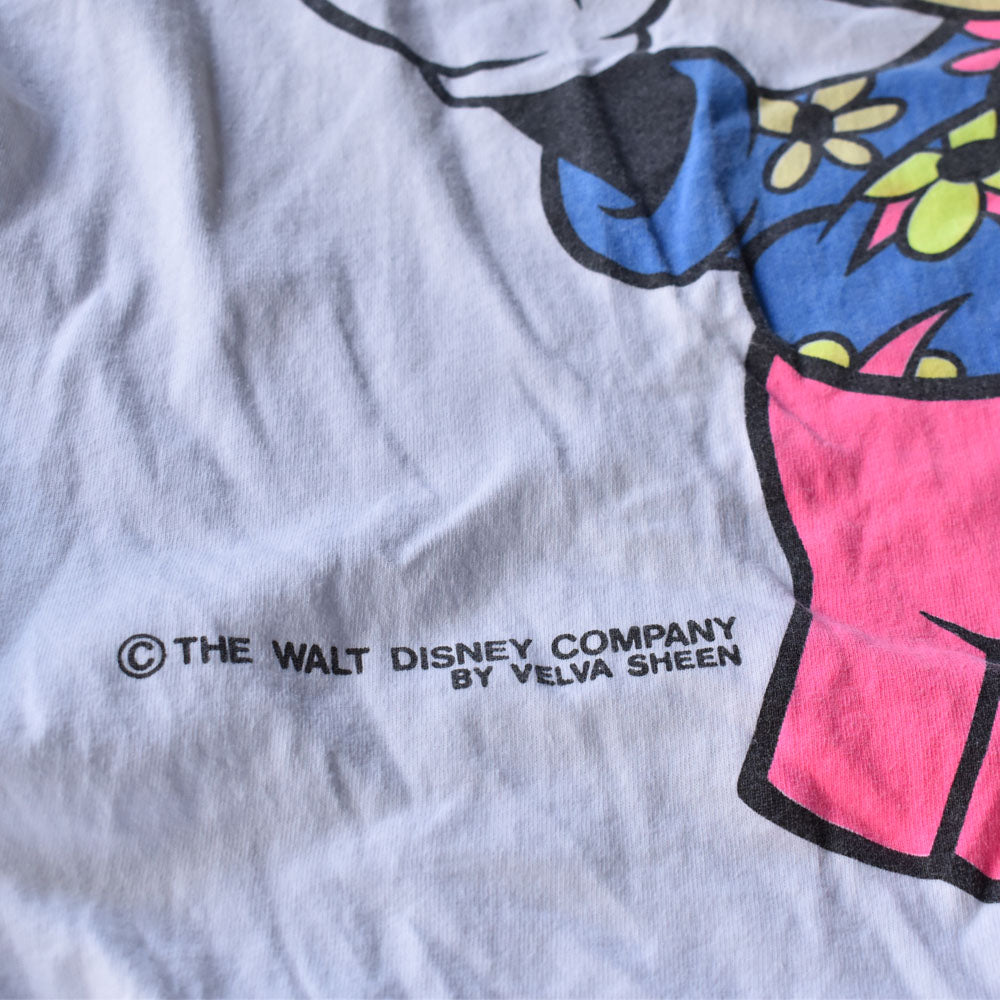 90’s Disney ”Daytona beach” 大判プリント キャラ Tシャツ USA製 240502