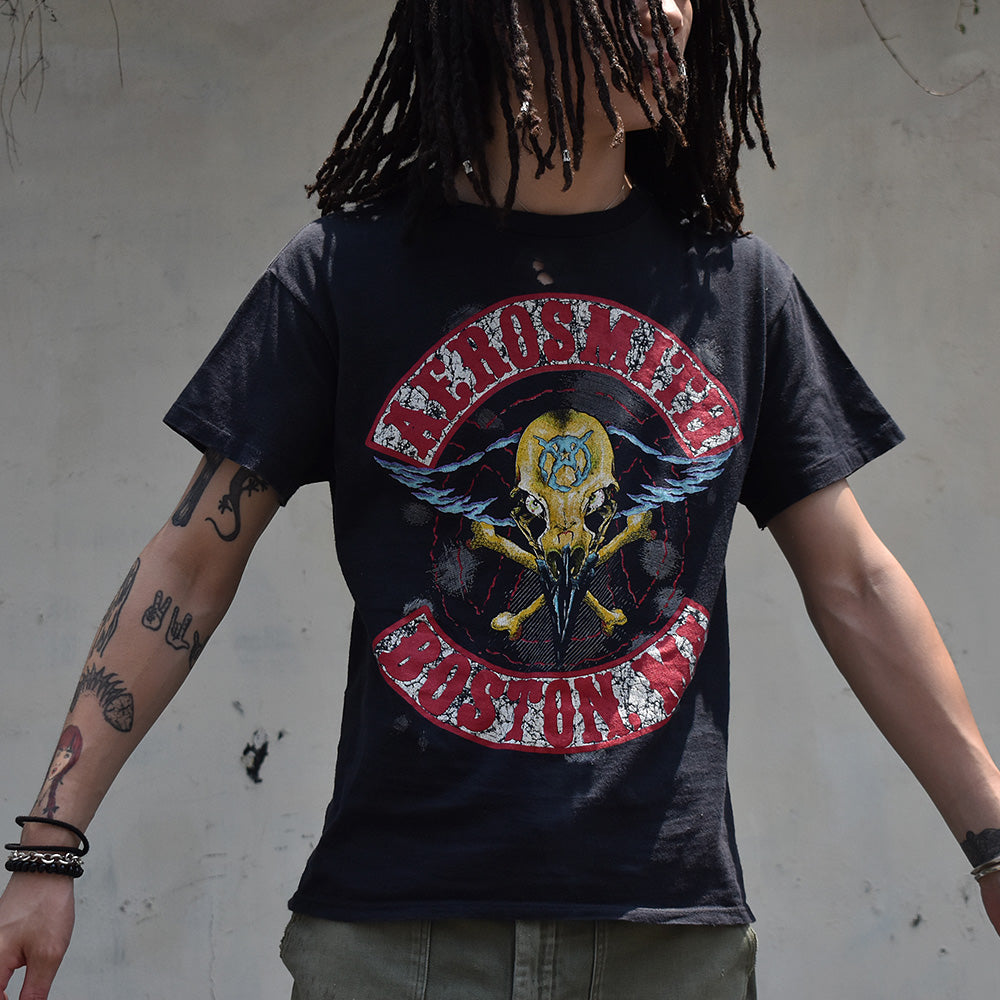 90's Aerosmith/エアロスミス×Pushead/パスヘッド "PUMP" tour Tee 230719H