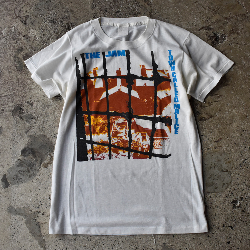 80's The Jam "Town Called Malice" ロック Tシャツ 230725HY33