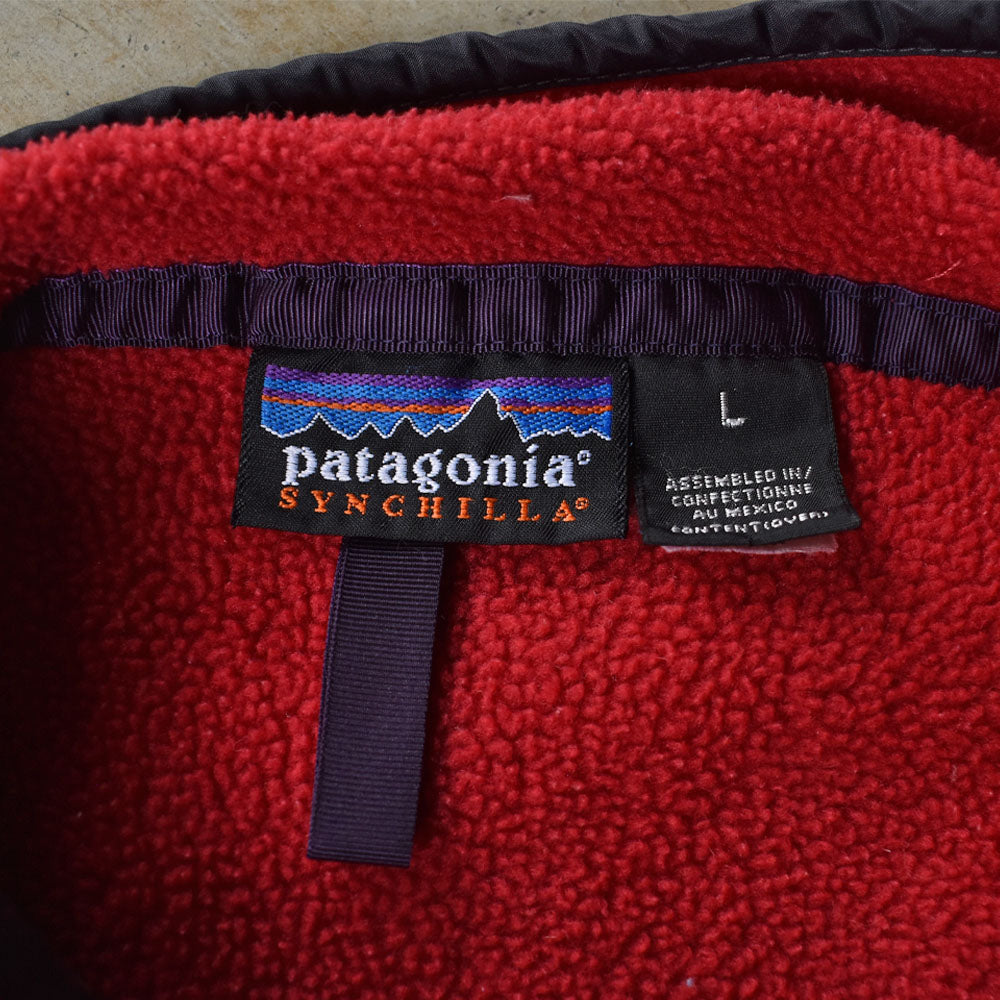 90’s patagonia フリース シンチラ スナップT 231009
