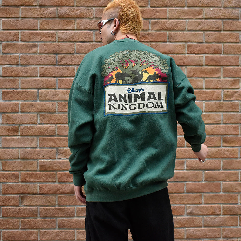 90's Disney's “Animal kingdom“ スウェット USA製 241120H