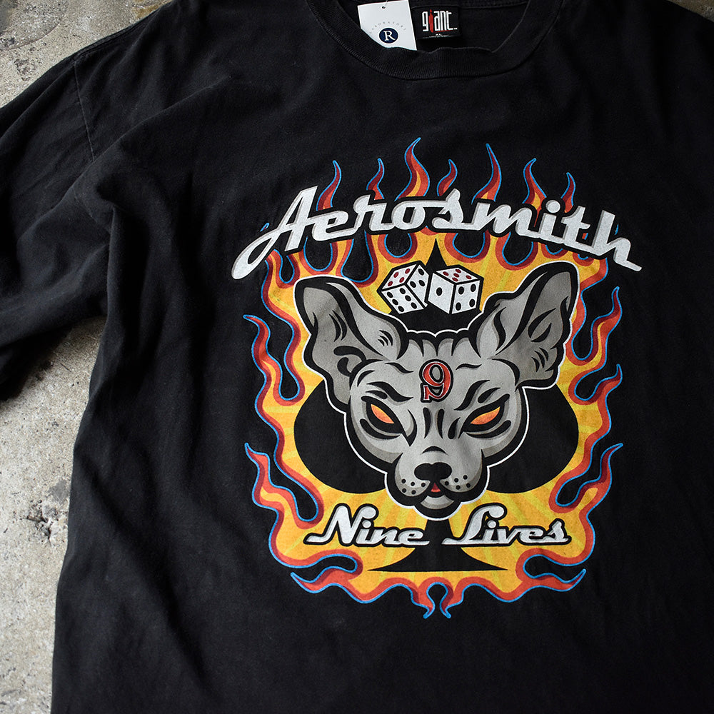 90's Aerosmith “Nine Lives“ World Tour Tシャツ 250625H – LABORATORY®