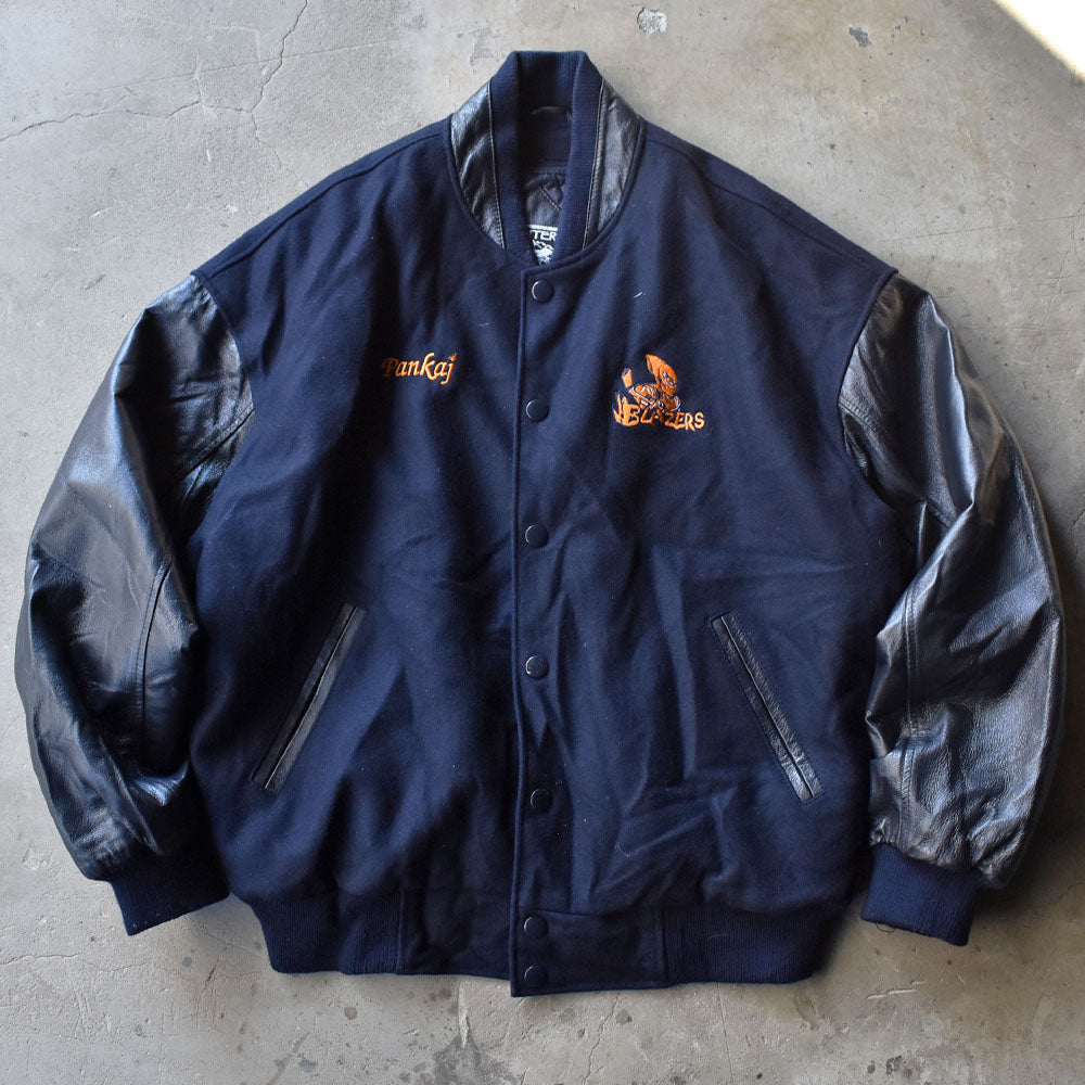 90’s OUTER BOUNDARY “BLAZERS” バーシティ アワードジャケット USA製 240202