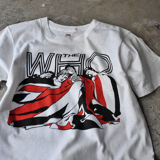 70's THE WHO “Long Live Rock” Tシャツ “Couleurshirt掲載” 240103H