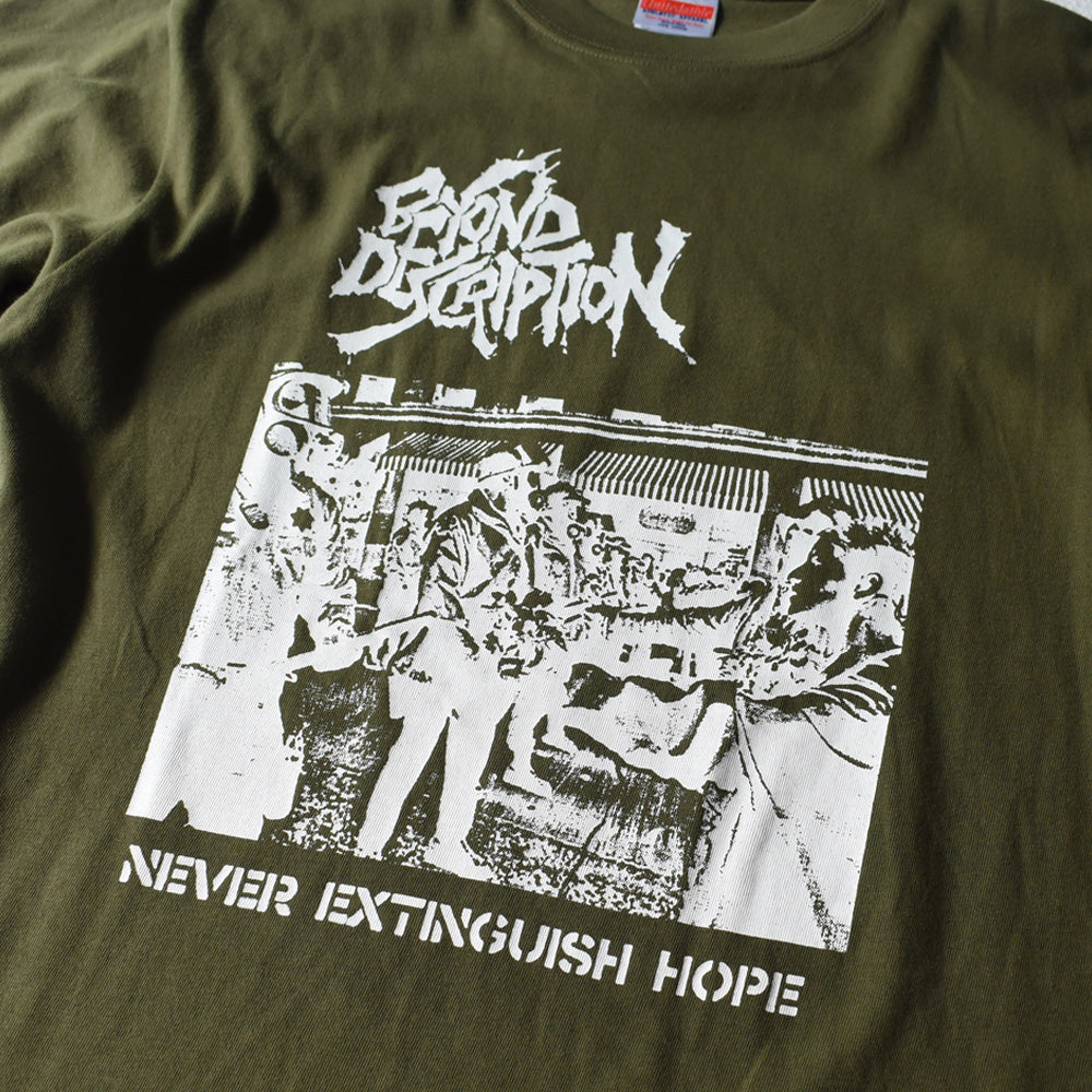 デッドストック! Beyond Description "Never Extinguish Hope" Tシャツ 250930