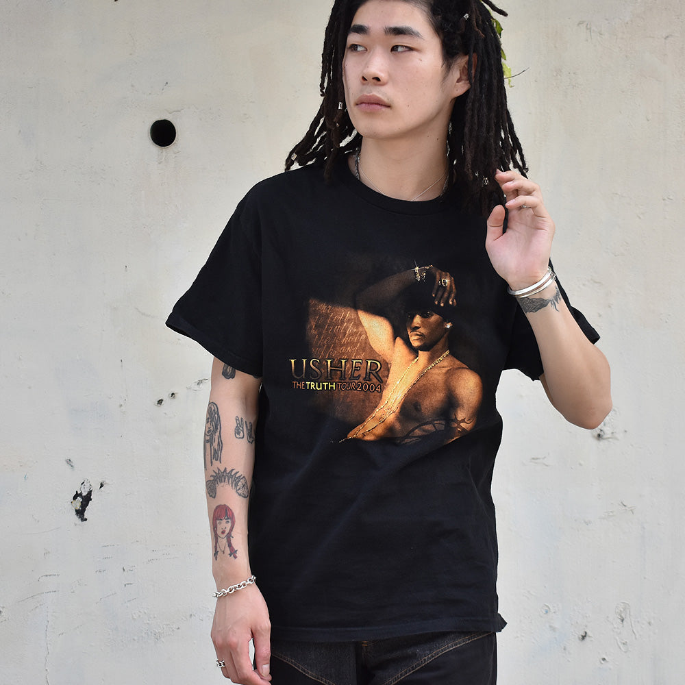 Y2K Usher "The Truth Tour 2004" Tシャツ 230606H