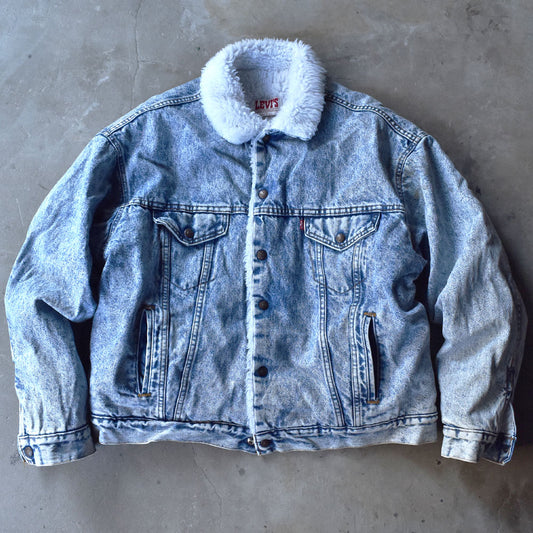 80’s Levi's デニムボアジャケット USA製 240121