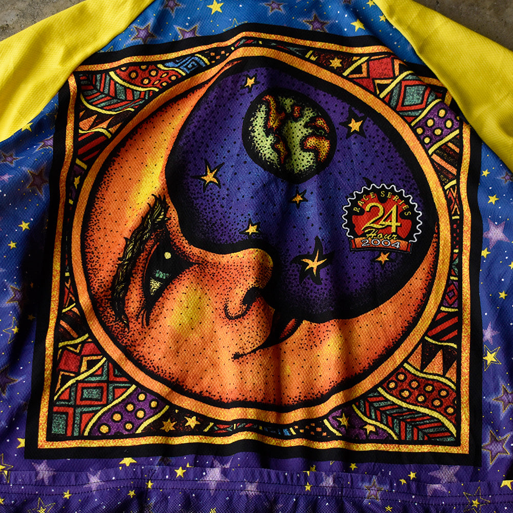 Y2K voler “Sun & Moon” サイクリングシャツ USA製 250518H