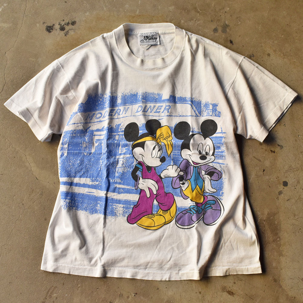 90’s Disney “Mickey & Minnie” Tシャツ 230919