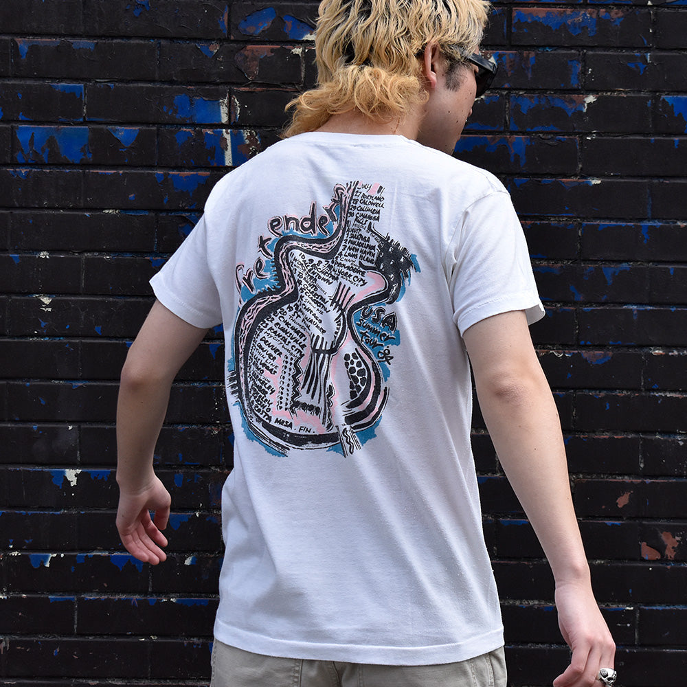 80’s The Pretenders/Simple Minds “84 Summer Tour” Tシャツ 240218HYY