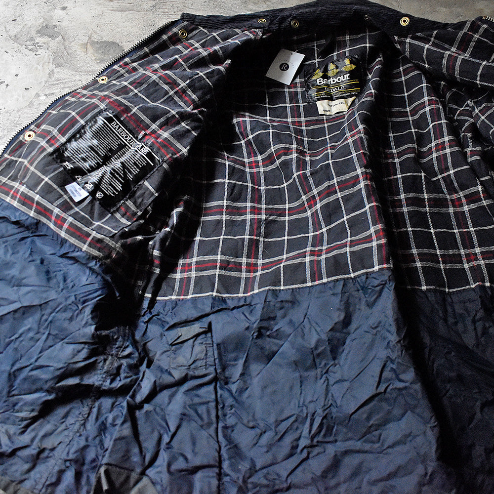 80’s Barbour 旧3ワラント “BEDALE” オイルドジャケット イングランド製 240205H