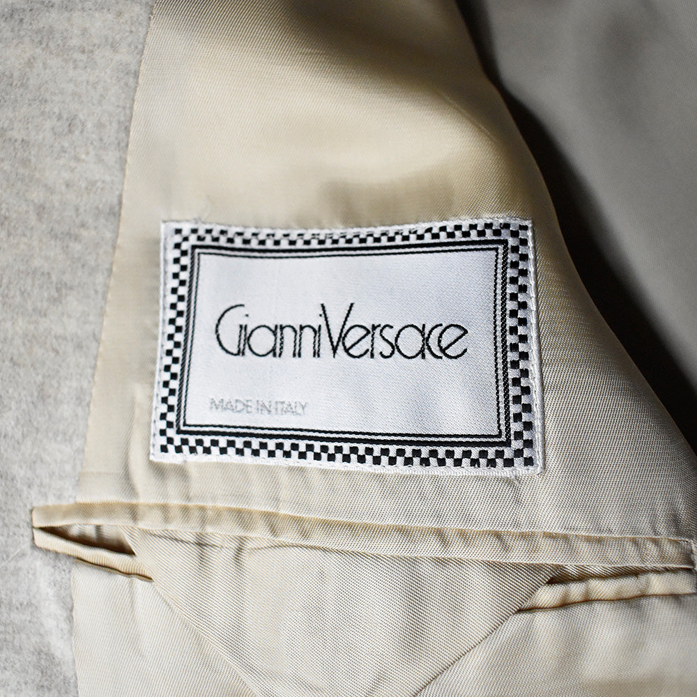 90’s Gianni Versace ダブルブレスト テーラードジャケット Italy製 240111HYY