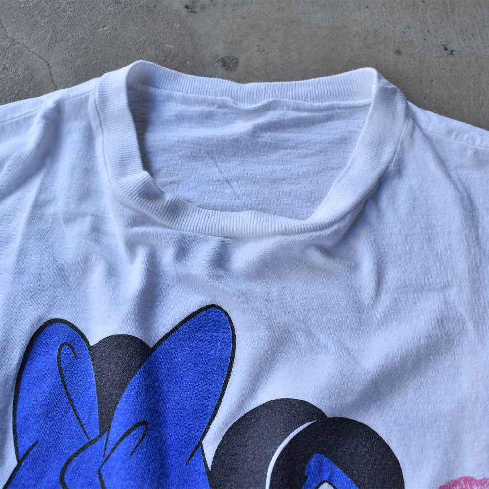 90’s Disney “Mickey&Minnie Hollywood” キャラTシャツ 230915