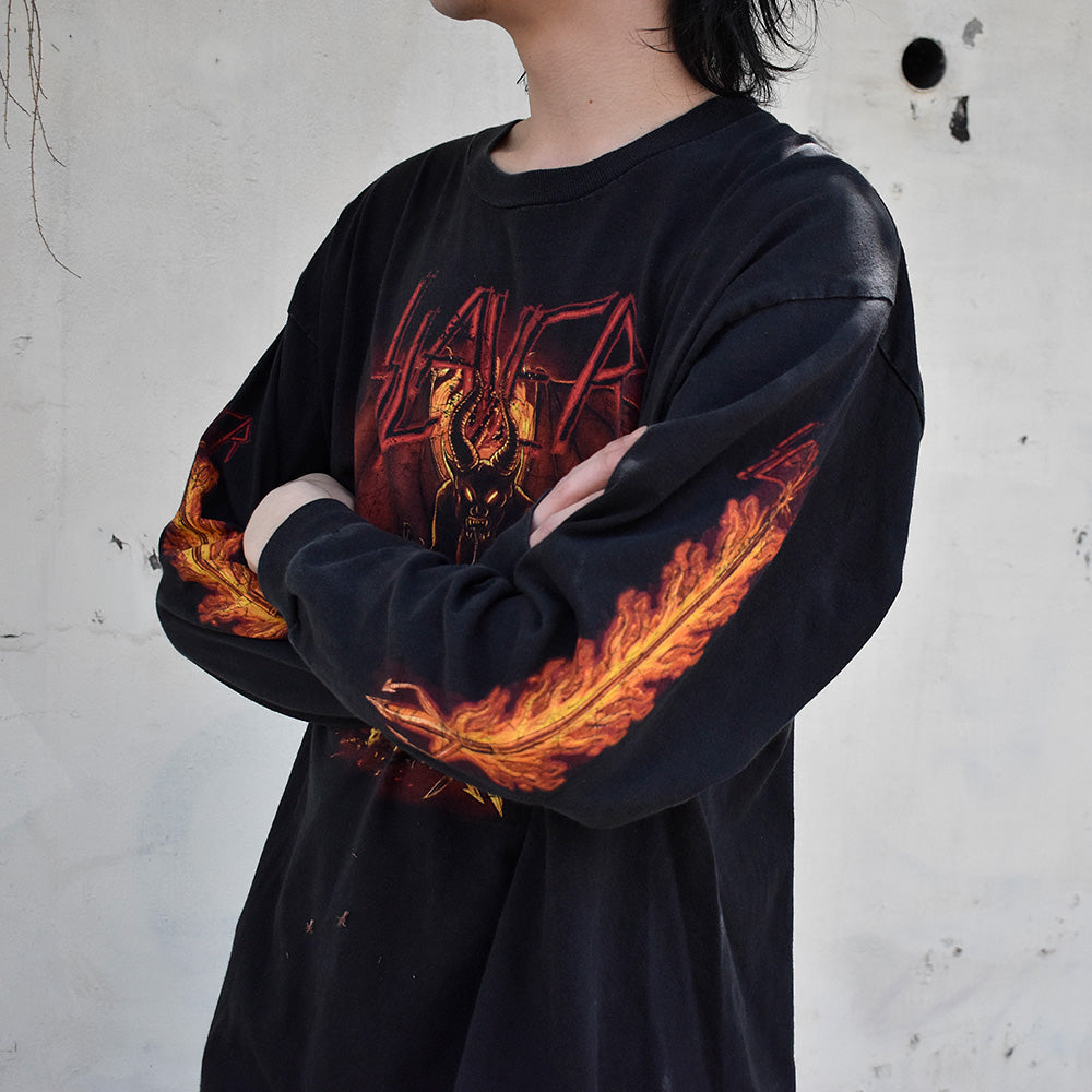 Y2K Slayer “Devil“ ロングスリーブTシャツ 250422H