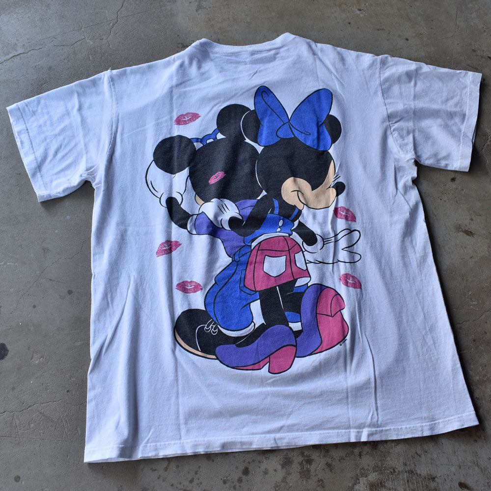 90’s Disney “Mickey&Minnie Hollywood” キャラTシャツ 230915