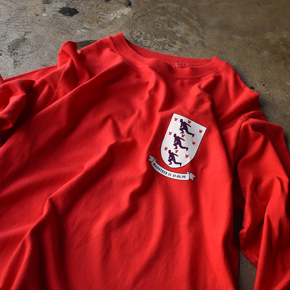 90's Madness "Madstock'98" Live ロングスリーブ Tシャツ 230613HYY