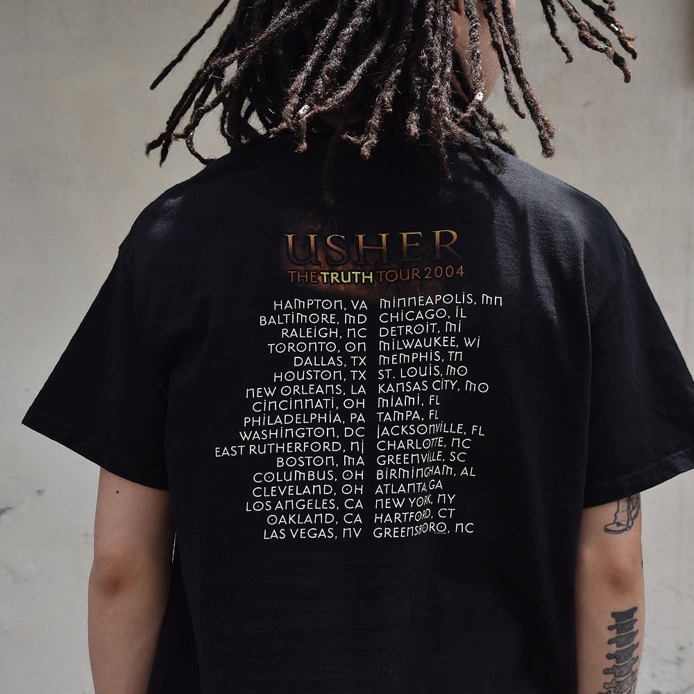 Y2K Usher "The Truth Tour 2004" Tシャツ 230606H