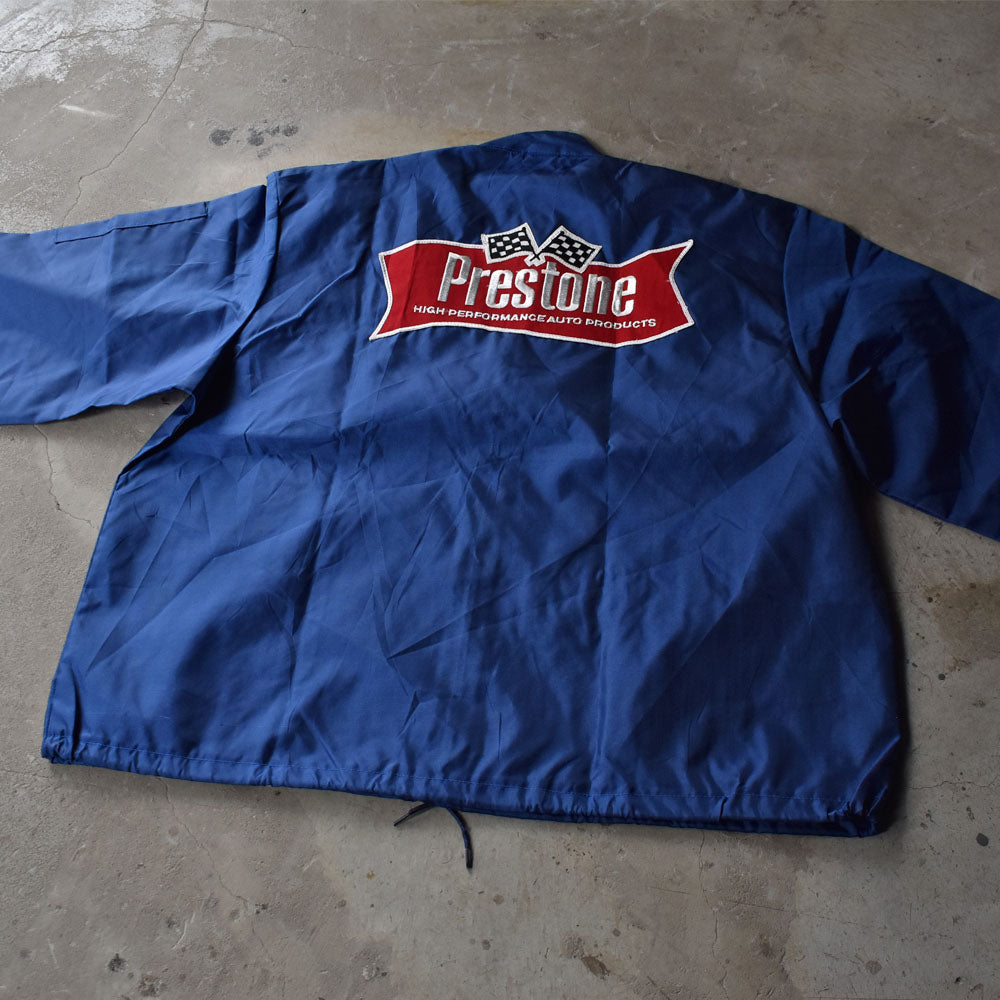 70’s デッドストック! Prestone ワッペン付き レーシング ナイロンジャケット 231110