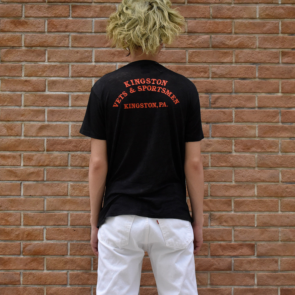 80's 3D EMBLEM “Pheasant” Tシャツ USA製 250608H