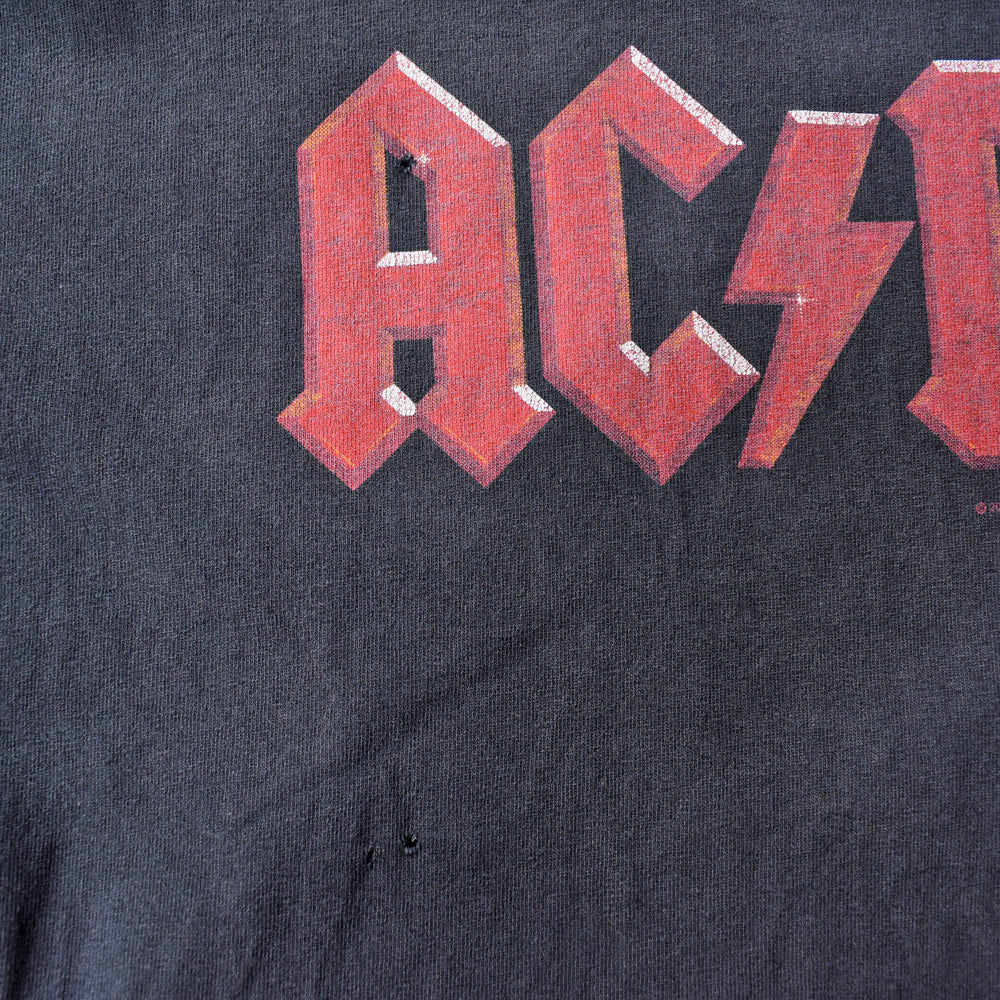 Y2K AC/DC “logo” ロック Tシャツ 250719