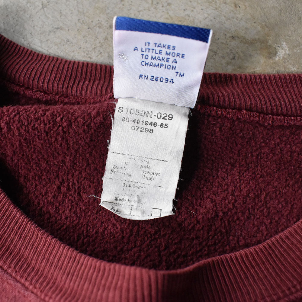 90's Champion “TEXAS A&M” RWスウェット 240509