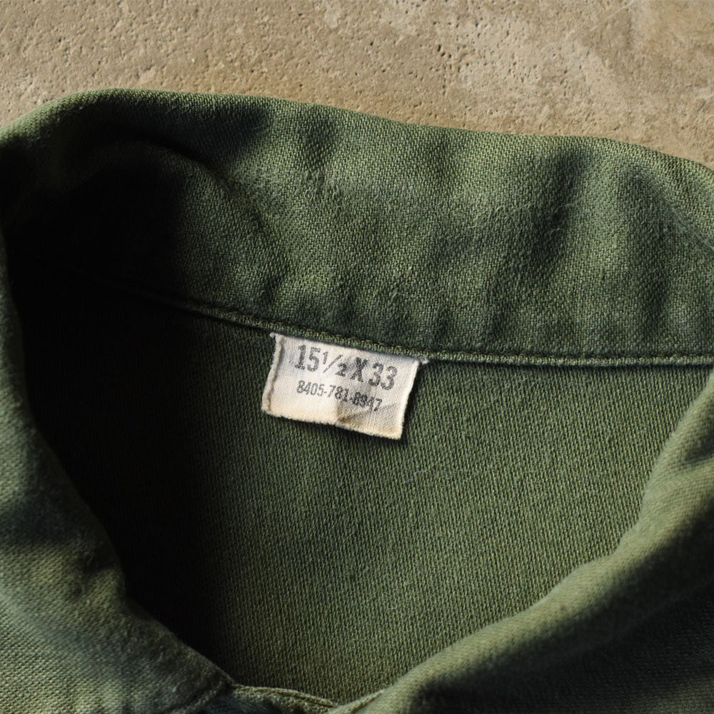 ’70 U.S.ARMY ミリタリー ユーティリティシャツ 250523