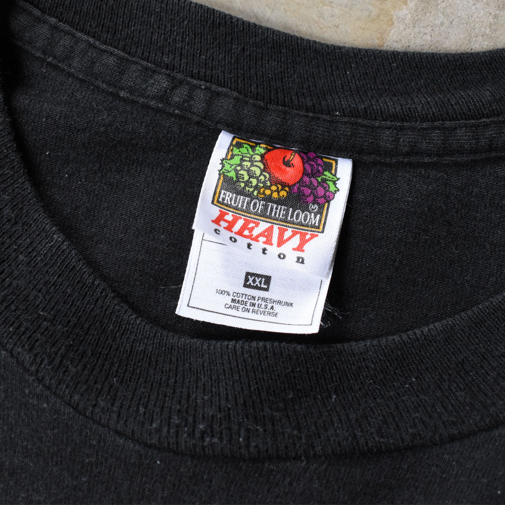 90’s FRUIT OF THE LOOM AOP! “SKOAL OL OUTLAW SERIES” レーシングTシャツ USA製 250513