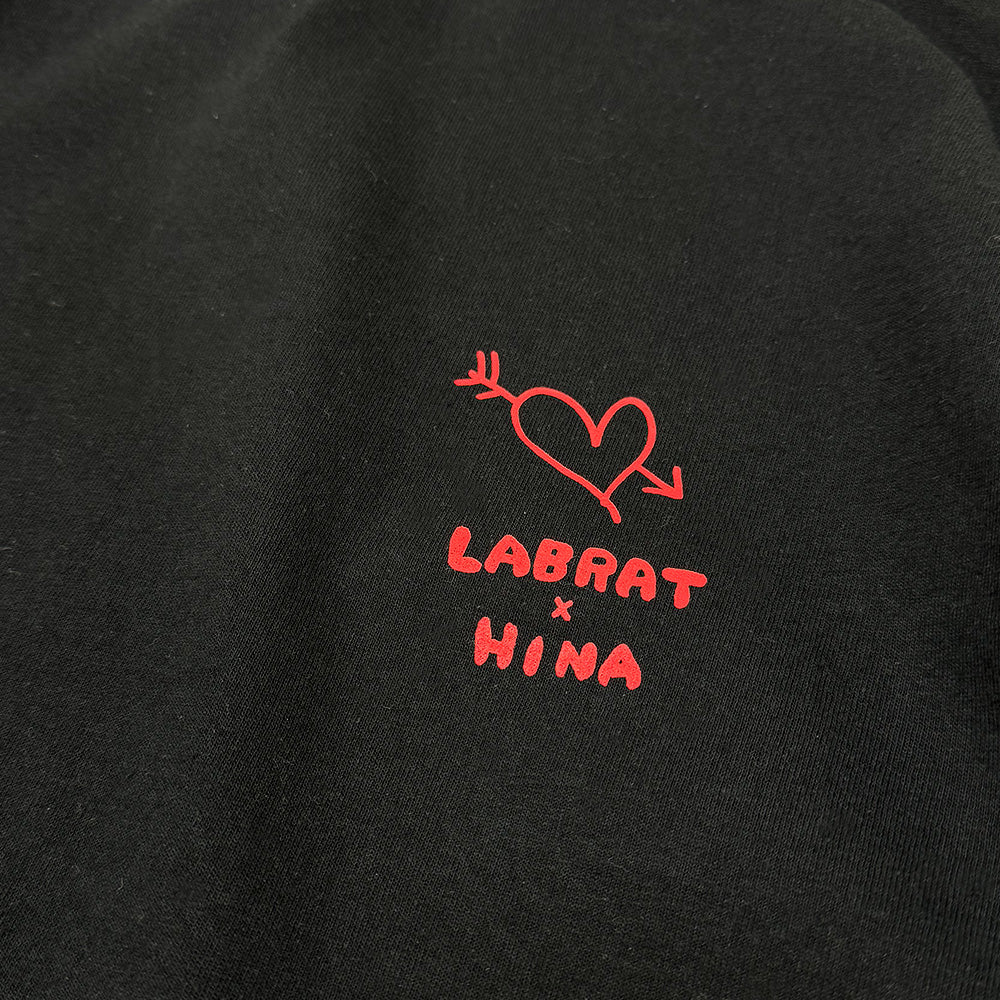 HINA×LABRAT "Baby" Tシャツ LR-2024-02 240601