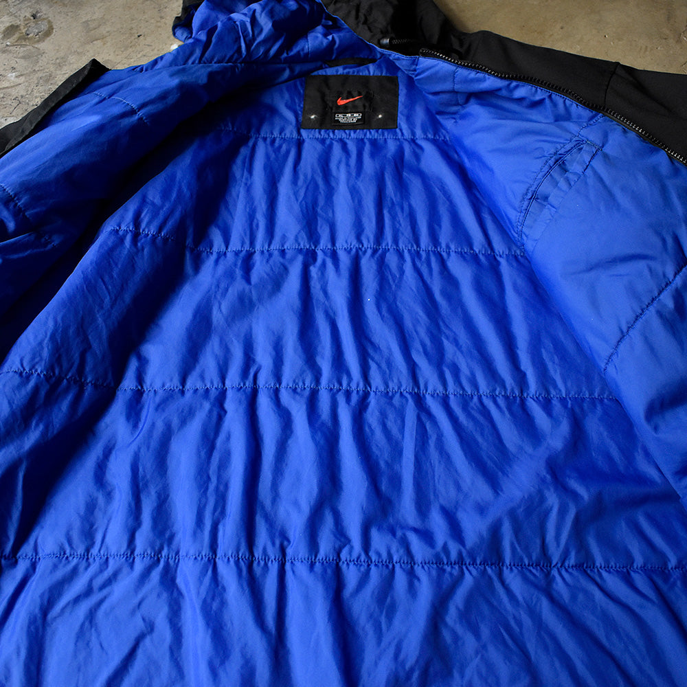 90's~ NIKE フード付き 中綿入り ナイロンジャケット 231222
