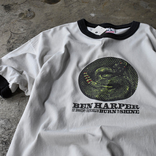 Y2K Ben Harper/Ben Harper&The Innocent Criminals “Burn to Shine” World Tour Tシャツ 230928H