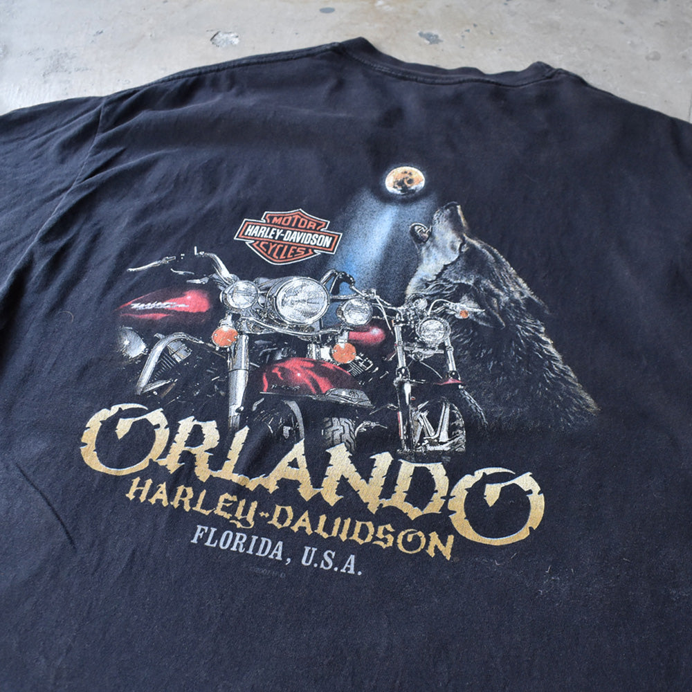 Harley-Davidson/ハーレー・ダビッドソン 両面プリント Tシャツ USA製 230724