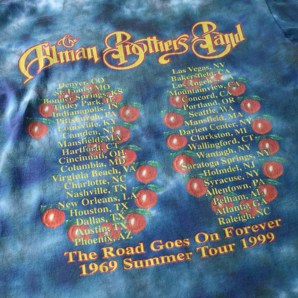90's The Allman Brothers Band “Summer Tour 1999” ロックTシャツ 250528