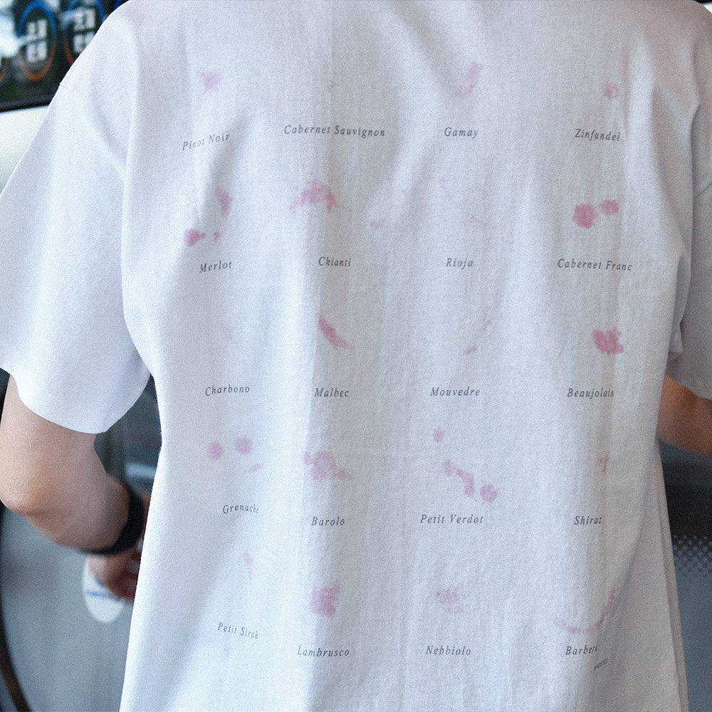 LABRAT "Wine Stain" Tシャツ LR-2024-07 240601