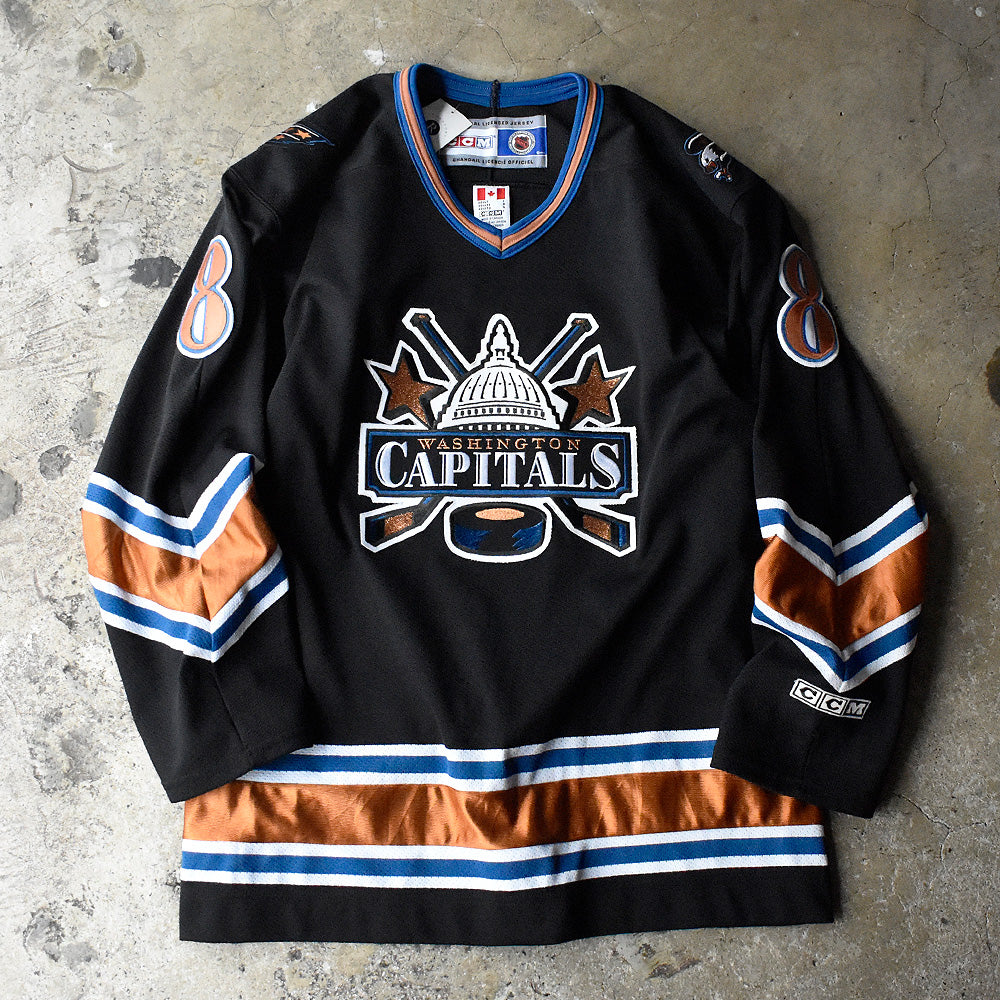 Y2K CCM NHL “WASHINGTON CAPITALS“ ホッケーシャツ 250610H